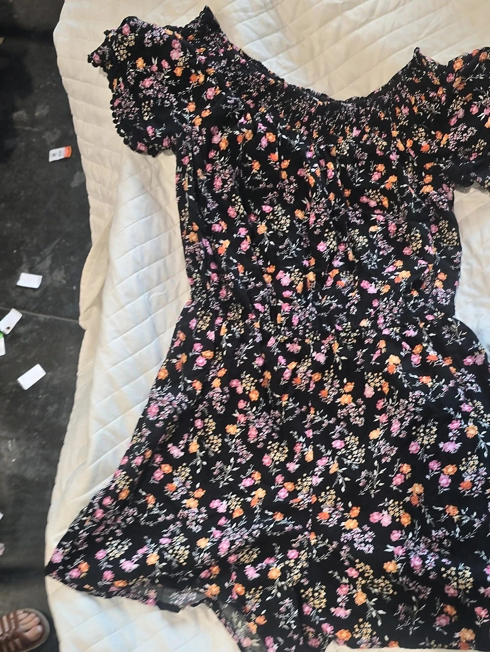 Floral Mini Dress Size XS Like New